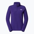 Dámska mikina The North Face 100 Glacier 1/4 Zip peak purple