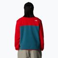 Pánska mikina The North Face Yumiori 1/4 Zip mallard blue/ high risk 3