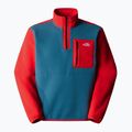 Pánska mikina The North Face Yumiori 1/4 Zip mallard blue/ high risk 4