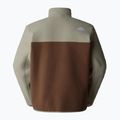 Pánska mikina The North Face Yumiori 1/4 Zip smokey brown/ clay grey/ summit gold 5