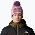 Pánska zimná čiapka The North Face Heritage Ski Tuke mauve/midnight mauve 3