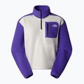 Dámska mikina The North Face Yumiori 1/4 Zip white dune/peak purple 3