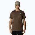 Pánske tričko The North Face Box Nse smokey brown/black