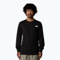 Pánske tričko Longsleeve The North Face Easy Tee tnf black