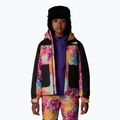 Detská lyžiarska bunda The North Face Freedom Insulated radiant poppy blowing wind print 4