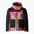 Detská lyžiarska bunda The North Face Freedom Insulated radiant poppy blowing wind print 5