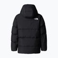 Detská páperová bunda The North Face Teen North Down Fleece Lined Short Parka tnf black 2