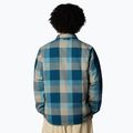 Pánska zateplená bunda The North Face Afterburner Insulated Flannel midnight petrol 3