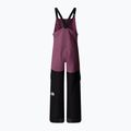 Dámske lyžiarske nohavice The North Face Dragline Bib midnight mauve/black 5