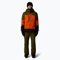 Pánska lyžiarska bunda The North Face Snowsquall orange/forest olive 2