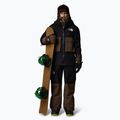 Pánska lyžiarska bunda The North Face Dragline black/smokey brown 2