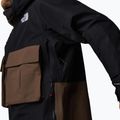 Pánska lyžiarska bunda The North Face Dragline black/smokey brown 5