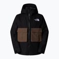 Pánska lyžiarska bunda The North Face Dragline black/smokey brown 6