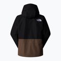 Pánska lyžiarska bunda The North Face Dragline black/smokey brown 7