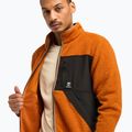 Pánska mikina Timberland Sherpa Mix Media Fleece umber 5