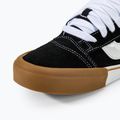 Vans Knu Skool gum bumper black topánky 7