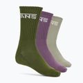 Pánske ponožky Vans Classic Crew 3 páry pesto