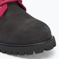 Detské topánky Timberland Premium 6 In Lace black nubuck/dark pink 7