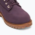 Detské topánky Timberland Premium 6 In Lace dark purple nubuk 7