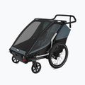 Príves za bicykel pre 2 osoby Thule Chariot Cab dark slate 13