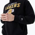 Pánska mikina New Era Team Script OS Hoody Los Angeles Lakers black 5