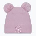 New Era Čiapka s kovovým logom New York Yankees pastelovo ružová