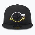 Šiltovka New Era Split Logo 9Fifty Los Angeles Lakers čierna 3