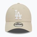 Pánska šiltovka New Era Side Patch 9Forty Los Angeles Dodgers light beige 2