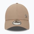 Pánska bejzbalová čiapka New Era Flawless 9Forty New York Yankees pastelovo hnedá 3