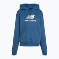 Dámska mikina New Balance French Terry Stacked Logo Hoodie blueagat 5