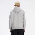 Pánska mikina New Balance Small Logo French Terry Hoodie athletic grey 2