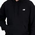 Pánska mikina New Balance Small Logo French Terry Hoodie black 4