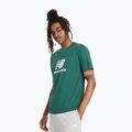Pánske tričko New Balance Stacked Logo night watch green