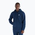 Pánska mikina New Balance Core Brushed Full Zip navy