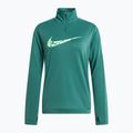 Dámska bežecká mikina Nike Swoosh Dri-FIT 1/4-Zip Mid bicoastal/vapor green