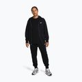 Pánska mikina Nike Club FZ Hoodie black/black/white 2