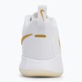 Tenisky na volejbal Nike React Hyperset 2 biela/biela/metalická zlatá 6