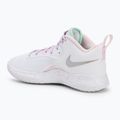 Volejbalová obuv Nike Hyperset 2 SE white/hyper pink/mint foam/violet mist/pink 3