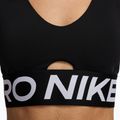 Fitness podprsenka Nike Pro Indy Plunge black/white/white 5