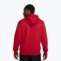 Pánska mikina  Jordan Brooklyn Fleece gym red/white 2