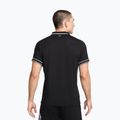 Pánske tenisové tričko Nike Court Heritage Polo black/white 3