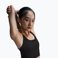 Fitness podprsenka Nike Zenvy Rib Light Support Longline black/black 4