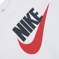 Detské tričko Nike Sportswear white/obsidian/university red 3