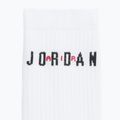 Ponožky  Jordan Everyday Crew 6 pairs white/gym red/black 9