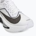 Pánske bežecké topánky Nike Zoom Fly 6 white/smoke grey/metallic silver/black 7