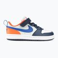 Detská obuv Nike Court Borough Low Recraft white/navy/orange 2