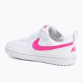 Detská obuv Nike Court Borough Low Recraft white/laser fuchsia 3