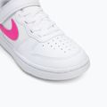 Detská obuv Nike Court Borough Low Recraft white/laser fuchsia 7