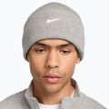 Zimná čiapka Nike Peak Swoosh Beanie dark grey heather/white
