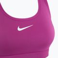 Tréningová podprsenka Nike Swoosh Medium Support hot fuchsia/white 3